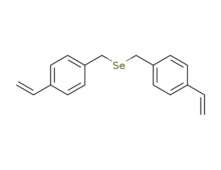 Benzene, 1,1'-[selenobis(methylene)]bis[4-ethenyl-