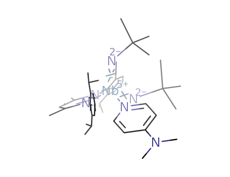 [Nb(HC(C(Me)NC<sub>6</sub>H<sub>3</sub>-2,6-(iPr)2)2)(Nt-Bu)2(4-dimethylaminopyridine)]