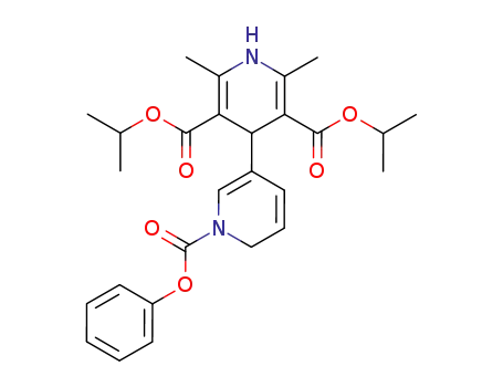 2',6'-Dimethyl-1',4'-dihydro-6H-[3,4']bipyridinyl-1,3',5'-tricarboxylic acid 3',5'-diisopropyl ester 1-phenyl ester