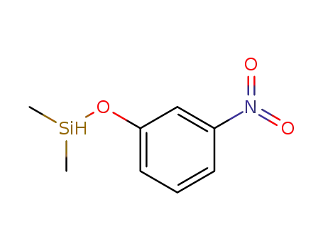 Molecular Structure of 79516-19-1 (Dimethyl-(3-nitro-phenoxy)-silane)