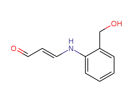 (E)-3-(2-Hydroxymethyl-phenylamino)-propenal