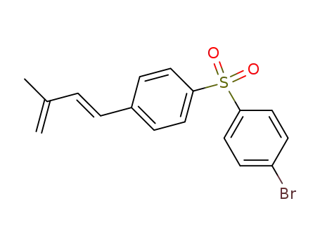 trans-4'-Brom-4-(3-methyl-butadien-(1,3)-yl)-diphenylsulfon