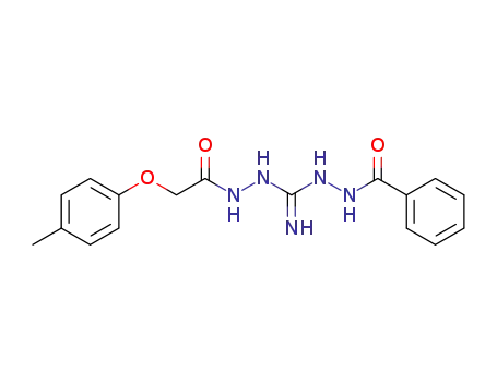 5-(p-Tolyoxyacetyl)-1-benzoyl-diaminoguanidin