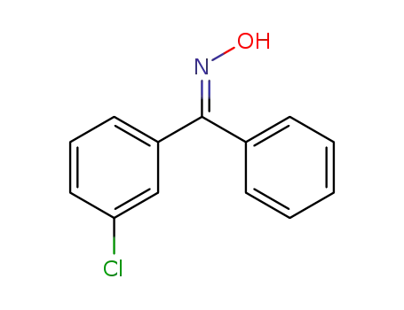 Molecular Structure of 3136-53-6 (3-chloro-benzophenone-<i>seqtrans</i>-oxime)