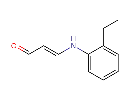 (E)-3-(2-Ethyl-phenylamino)-propenal