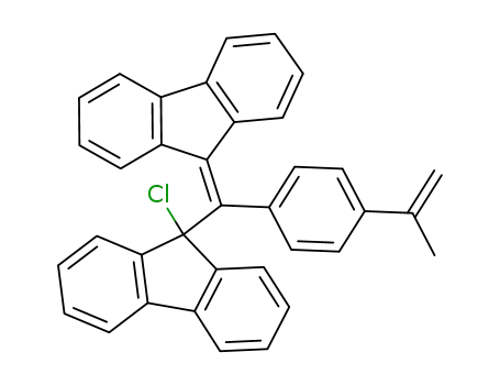 2-(4-Isopropenyl-phenyl)-1,1,3,3-bis-diphenylen-allylchlorid