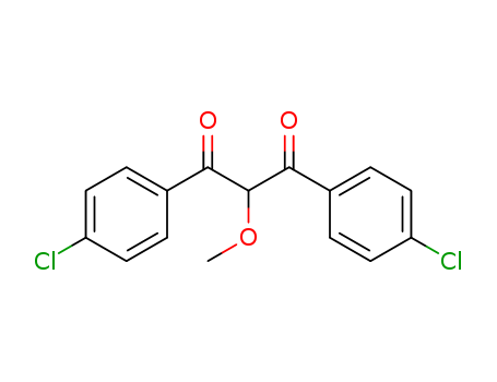 1,3-Propanedione, 1,3-bis(4-chlorophenyl)-2-methoxy-