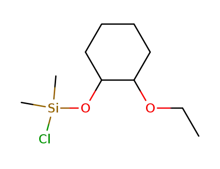 Dimethyl-<2-ethoxy-cyclohexyloxy>-chlor-silan
