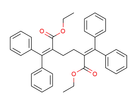 Hexanedioic acid, 2,5-bis(diphenylmethylene)-, diethyl ester