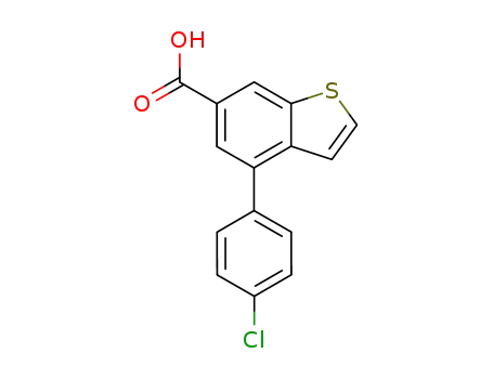 4-(4-chlorophenyl)benzo<b>thiophene-6-carboxylic acid