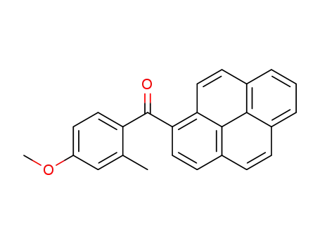 (4-Methoxy-2-methyl-phenyl)-pyren-1-yl-methanone