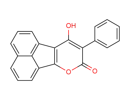 7-Hydroxy-8-phenyl-9H-acenaphtho<1,2-b>pyran-9-on