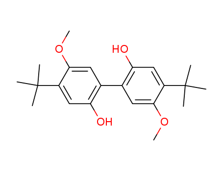 [1,1'-Biphenyl]-2,2'-diol, 4,4'-bis(1,1-dimethylethyl)-5,5'-dimethoxy-