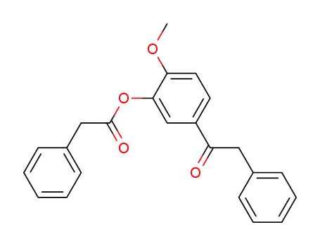 Benzeneacetic acid, 2-methoxy-5-(phenylacetyl)phenyl ester