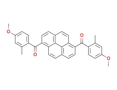 [6-(4-Methoxy-2-methyl-benzoyl)-pyren-1-yl]-(4-methoxy-2-methyl-phenyl)-methanone