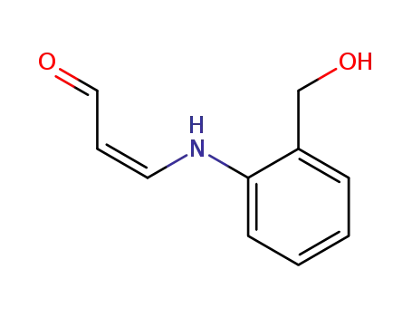 (Z)-3-(2-Hydroxymethyl-phenylamino)-propenal