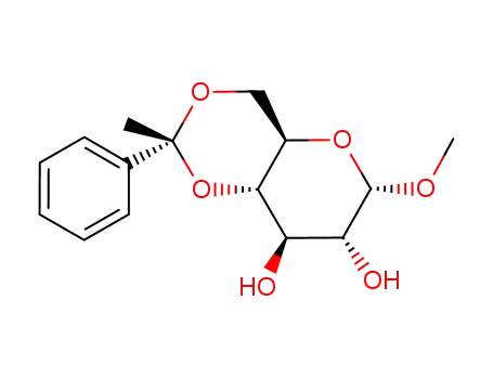 methyl 4,6-O-<(1R)-1-phenylethylidene>-α-D-glucopyranoside