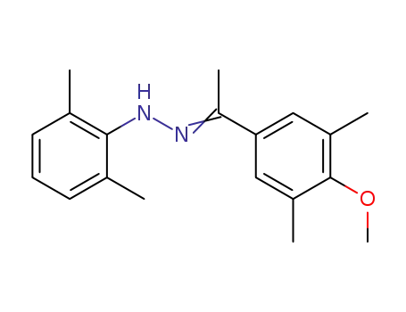 N-(2,6-Dimethyl-phenyl)-N'-[1-(4-methoxy-3,5-dimethyl-phenyl)-eth-(E)-ylidene]-hydrazine