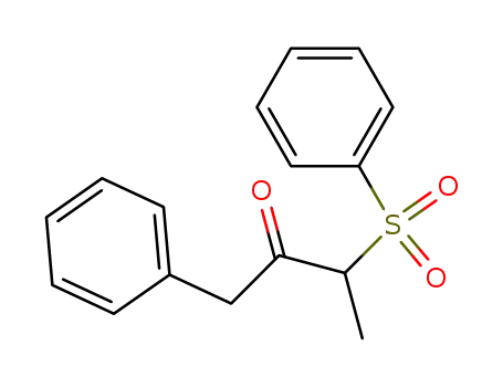 3-Benzenesulfonyl-1-phenyl-butan-2-one