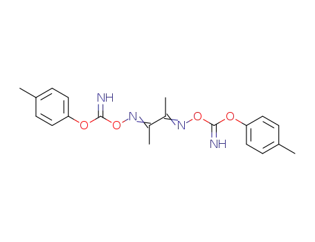 O<sub>.</sub>O'-Bis-(p-tolyloxycarbimidoyl)-diacetyldioxim
