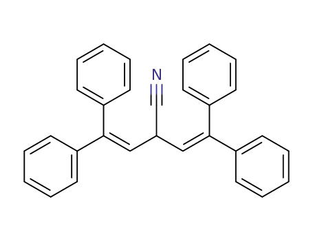 3-Cyano-1,1,5,5-tetraphenyl-1,4-pentadien