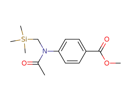 4-(Acetyl-trimethylsilanylmethyl-amino)-benzoic acid methyl ester