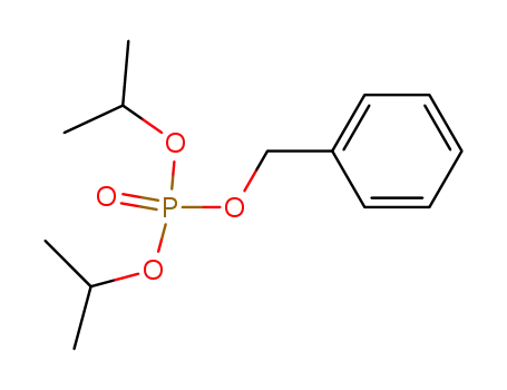 Molecular Structure of 28519-13-3 (Phosphoric acid, bis(1-methylethyl) phenylmethyl ester)