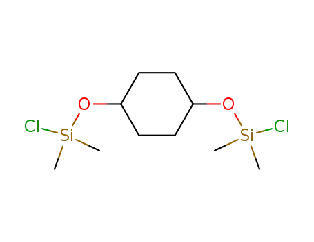 1,4-Bis-(dimethyl-chlor-siloxy)-cyclohexan