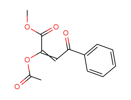 methyl 2-acetyloxy-4-oxo-4-phenylbutenoate