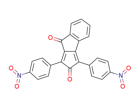 2,8-Dioxo-1,3-bis-<4-nitrophenyl>-2,8-dihydro-cyclopent(a)inden