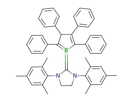 1-(1,3-dimesitylimidazolidin-2-ylidene)-3-hydro-2,3,4,5-tetraphenyl-3H-borole