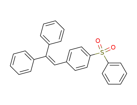 α-Phenyl-β-<4-benzolsulfonyl-phenyl>-styrol