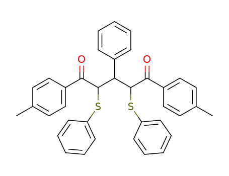 1,5-Bis-(p-tolyl)-3-phenyl-2,4-bis-phenylmercaptopentan-1,5-dion