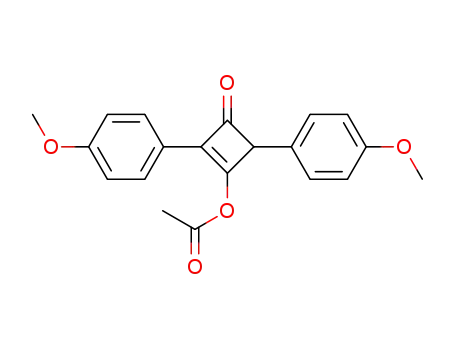 Acetic acid 2,4-bis-(4-methoxy-phenyl)-3-oxo-cyclobut-1-enyl ester