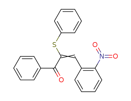1-Benzoyl-1-phenylmercapto-2-(o-nitro-phenyl)-aethylen