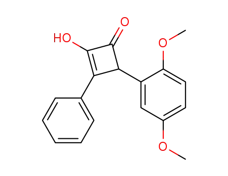 4-(2,5-Dimethoxy-phenyl)-2-hydroxy-3-phenyl-cyclobut-2-enone