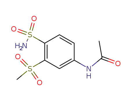 3-Methylsulfonyl-4-sulfamoyl-acetanilid