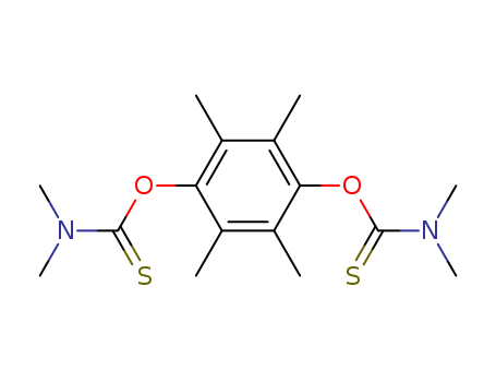 Carbamothioicacid, dimethyl-, O,O'-(2,3,5,6-tetramethyl-1,4-phenylene) ester (9CI)