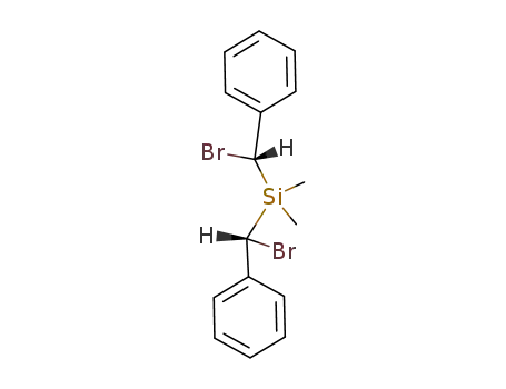 Bis-((R)-bromo-phenyl-methyl)-dimethyl-silane