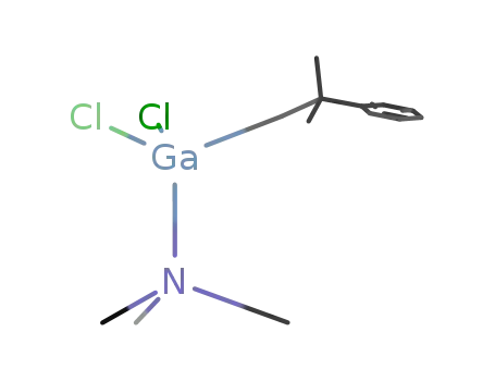 (C<sub>6</sub>H<sub>5</sub>(CH<sub>3</sub>)2CCH<sub>2</sub>)Cl<sub>2</sub>Ga(N(CH<sub>3</sub>)3)
