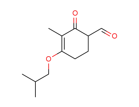 4-Isobutoxy-3-methyl-2-oxo-cyclohex-3-enecarbaldehyde