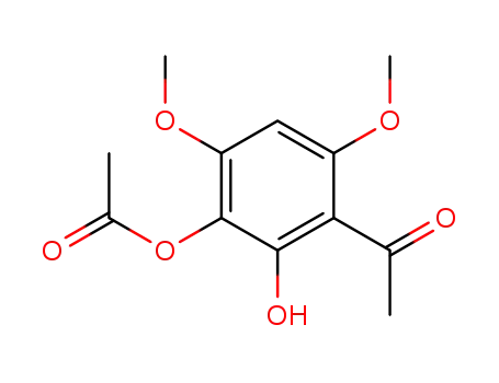 2-Hydroxy-4,6-dimethoxy-3-acetoxy-acetophenon