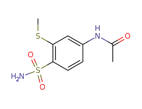 3-Methylmercapto-4-sulfamoyl-acetanilid