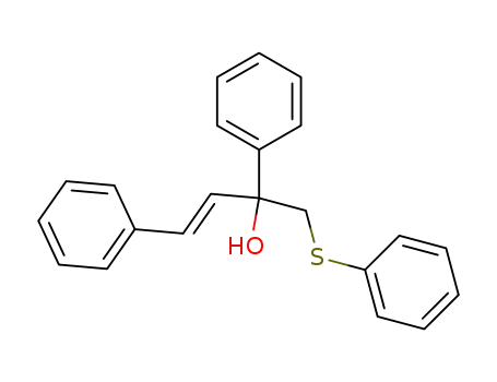 trans-1,3-Diphenyl-3-hydroxy-4-phenylmercapto-1-buten