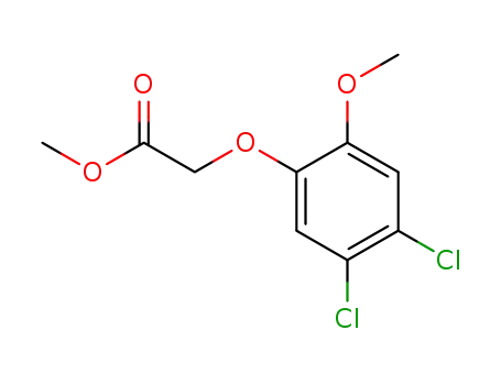 2-Methoxy-4,5-dichlor-phenoxy-essigsaeure-methylester