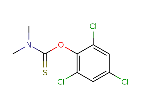 Carbamothioic acid, dimethyl-, O-(2,4,6-trichlorophenyl) ester