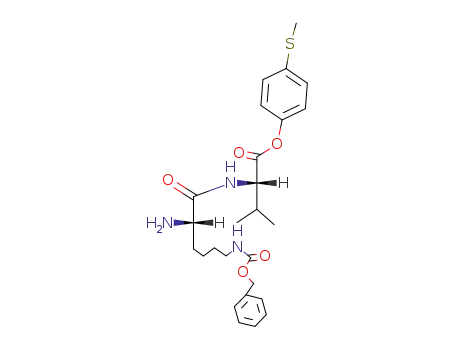(N<sup>ε</sup>-Benzyloxycarbonyl-Lys)-Val-p-methylmercapto-phenylester