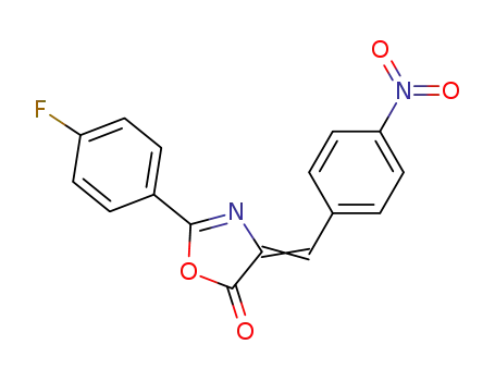 4-(4-nitrobenzylidene)-2-(4-fluorophenyl)-5(4H)-oxazolone
