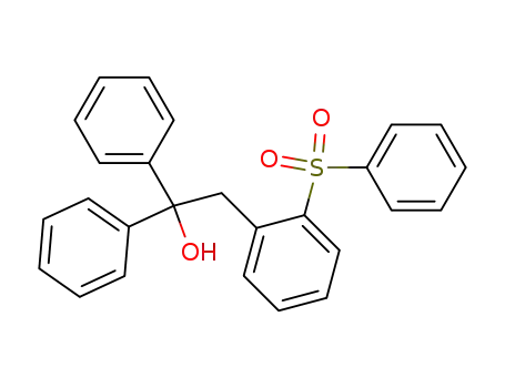 2-(2-Benzolsulfonyl-phenyl)-1,1-diphenyl-ethylalkohol