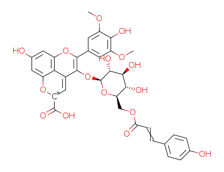 C<sub>35</sub>H<sub>31</sub>O<sub>16</sub><sup>(1+)</sup>
